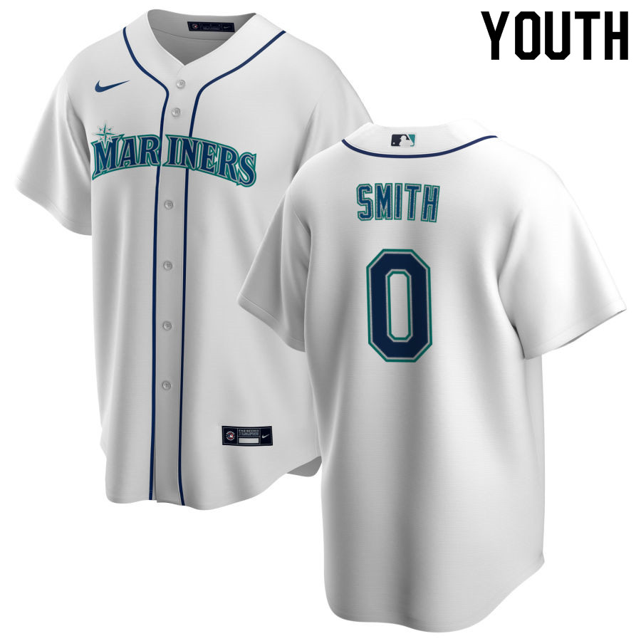 Nike Youth #0 Mallex Smith Seattle Mariners Baseball Jerseys Sale-White